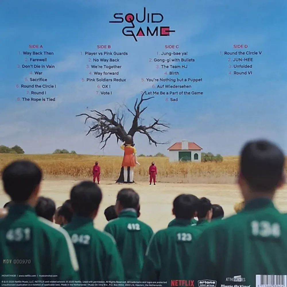Jung Jaeil - OST Squid Game - Coloured LP