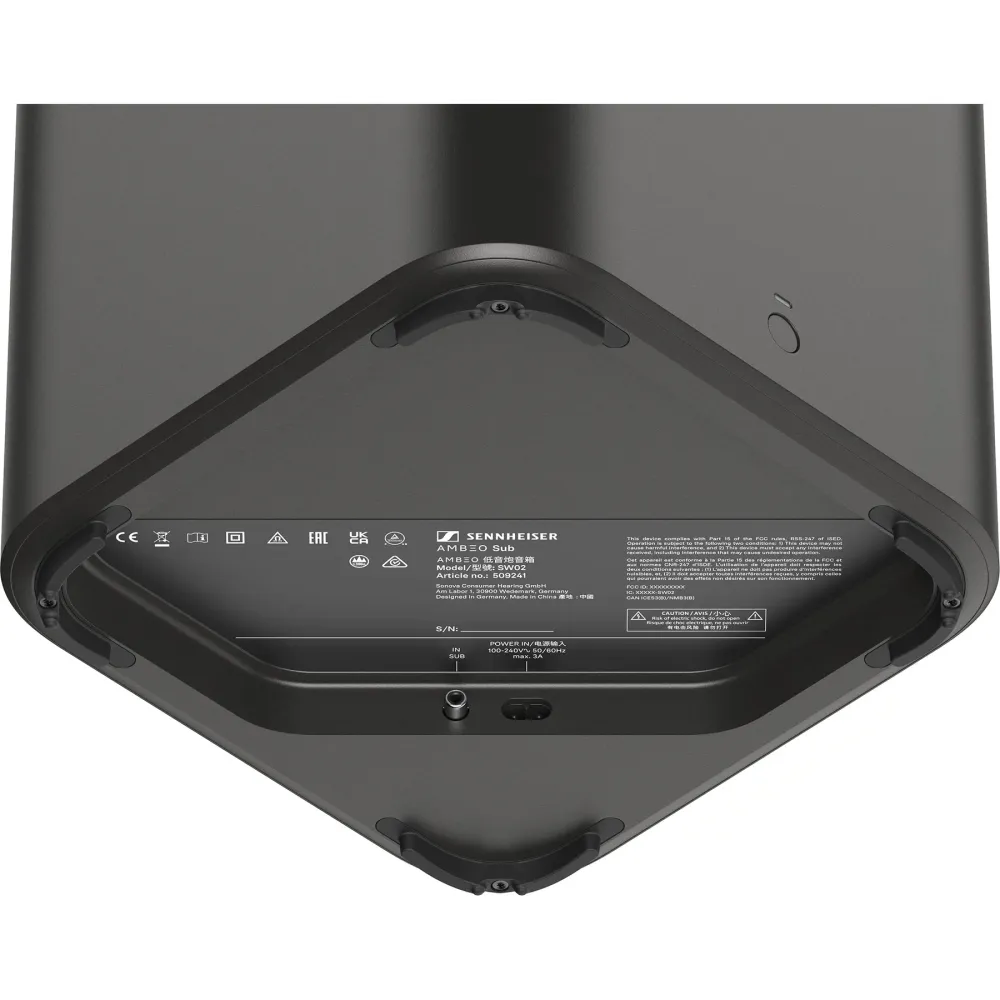 Sennheiser AMBEO Subwoofer Black
