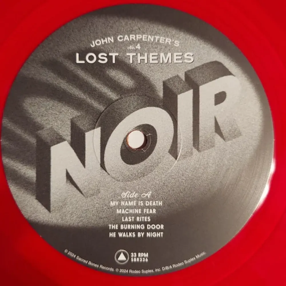 John Carpenter – Lost Themes No. 4: Noir Сloured LP