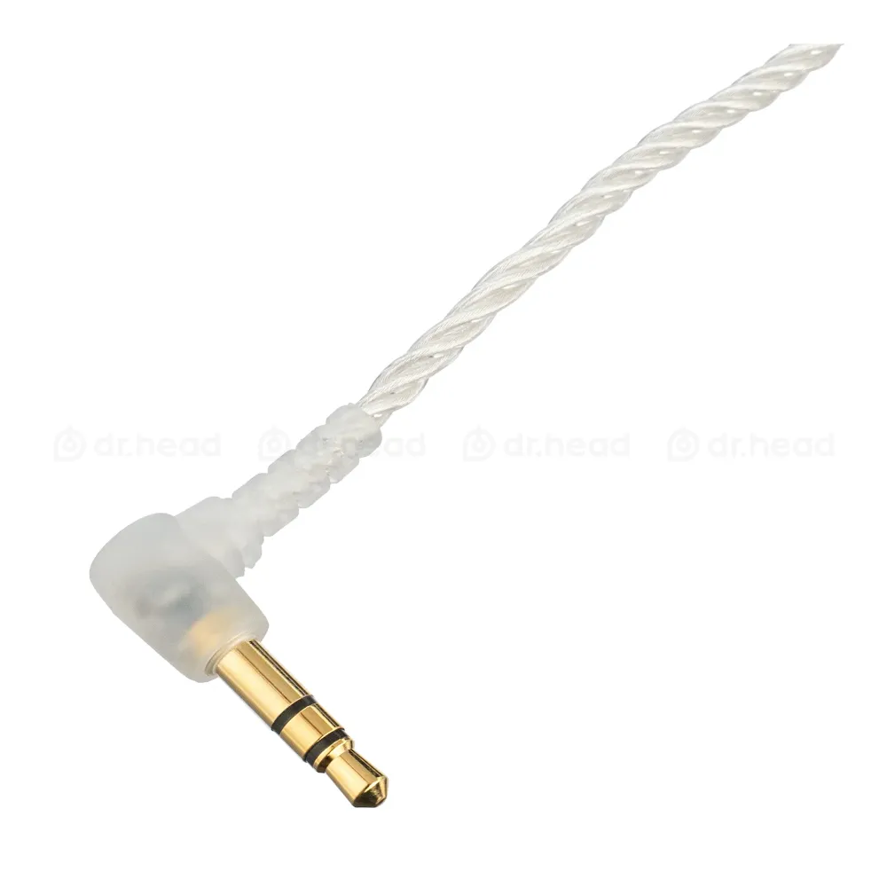 Aurian cable 2-pin - 3.5 mm Silver 1.2m