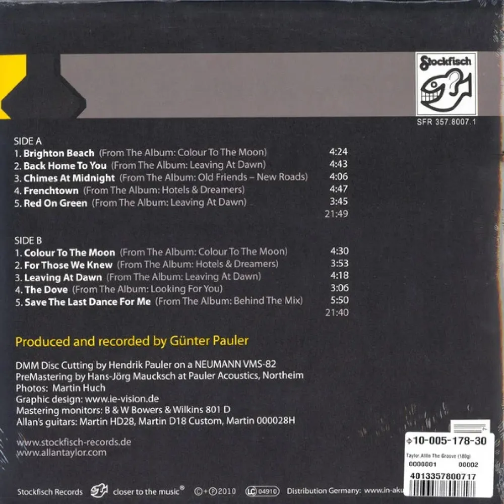 Allan Taylor – In The Groove LP