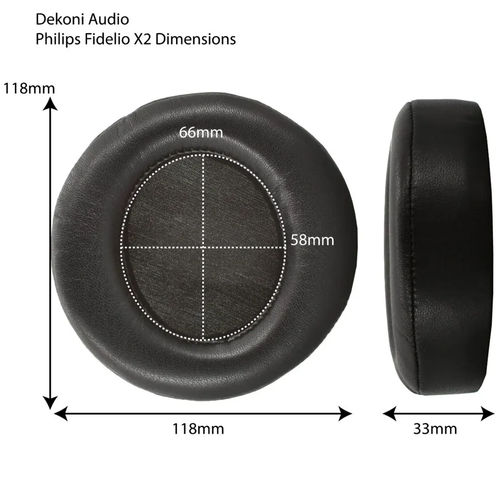 Dekoni Audio Choice Suede for Philips Fidelio X2