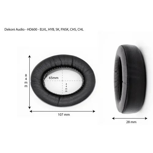 Dekoni Audio Choice Leather for Sennheiser HD600