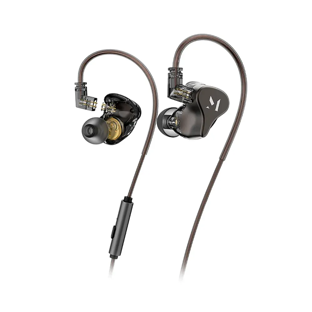 Music Public Kingdom IEM110M With Mic Dark Grey