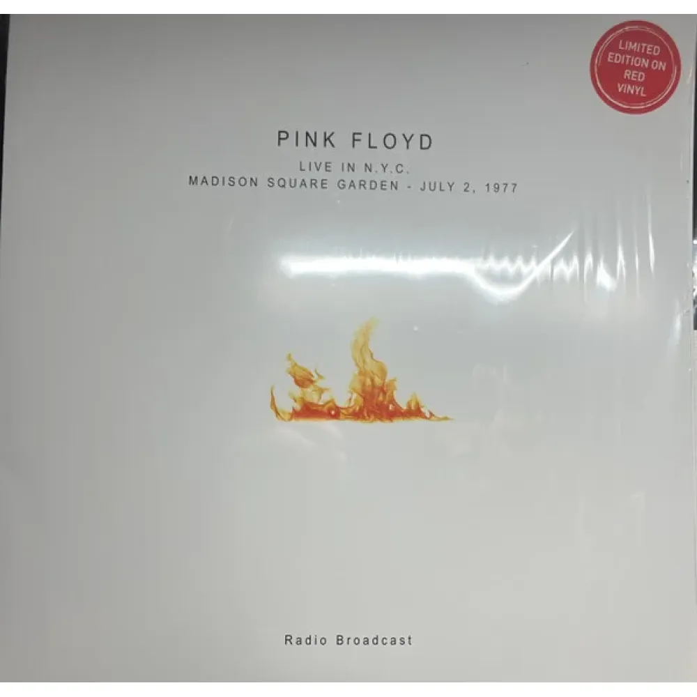 Pink Floyd – Live in N.Y.C. - Madison Square Garden- July 2, 1977- Radio Broadcast - LP