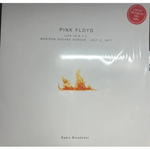 Pink Floyd – Live in N.Y.C. - Madison Square Garden- July 2, 1977- Radio Broadcast - LP
