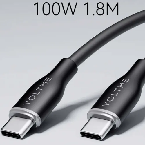 VOLTME PowerLink Moss CTC USB-C - USB-C 1.8m Green