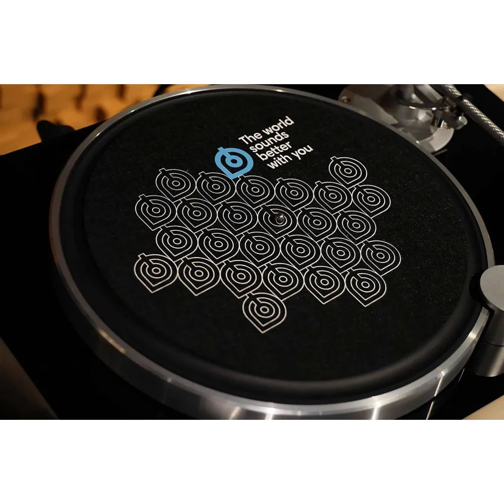 Dr.Head SlipMat The World Sounds Better With You, Black