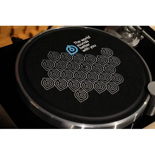 Dr.Head SlipMat The World Sounds Better With You, Black