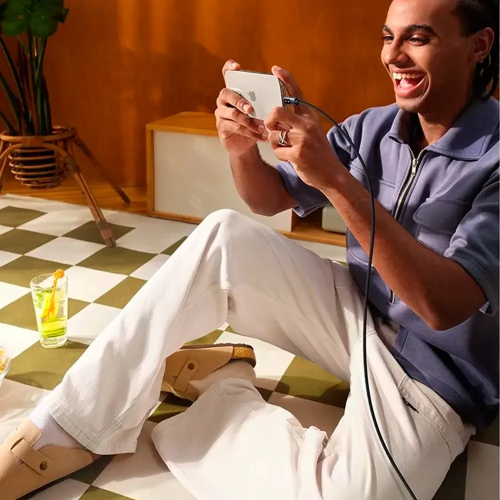 UGREEN L509 Black/Grey USB-C/USB-C Robot 2m