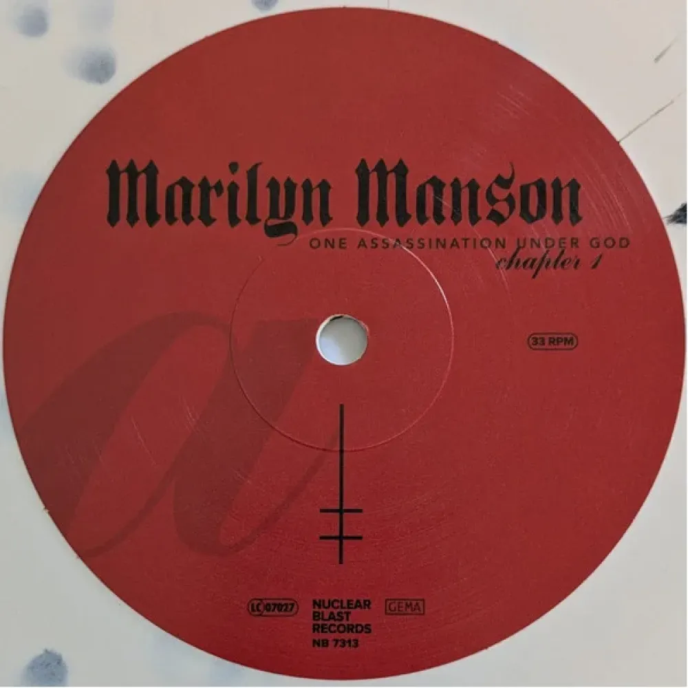 Marilyn Manson – One Assassination Under God (Chapter 1) Coloured LP