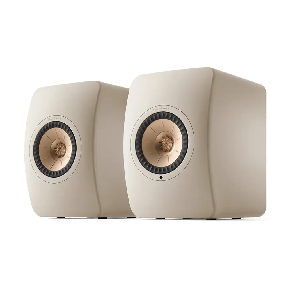 KEF LS50 Wireless II Sand Shell