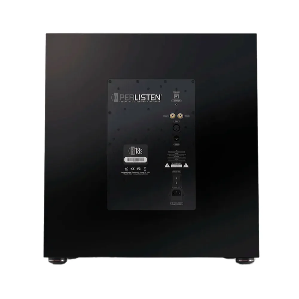 Perlisten Audio R18s Matte Black