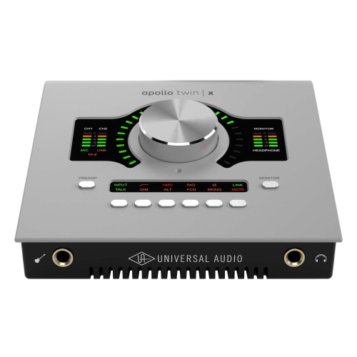 Universal Audio Apollo Twin X QUAD Gen 2 Essentials+ Edition Silver