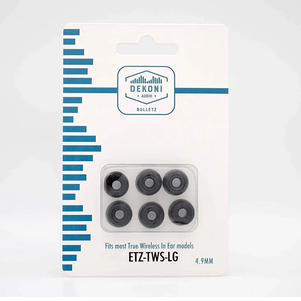 Dekoni Audio Sport and True Wireless Tips Large
