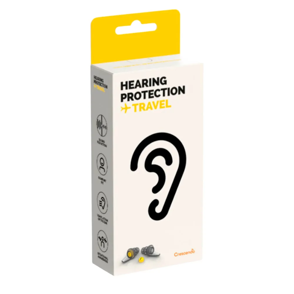 Dynamic Ear Company Crescendo Travel Eco Box Yellow