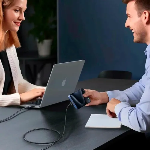 UGREEN L512 Black/Grey USB-C/USB-C 0.5m