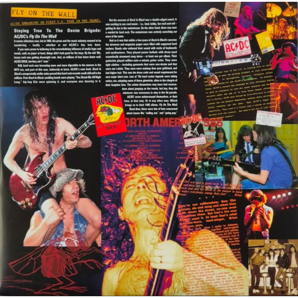 AC/DC – Fly On The Wall (Coloured Gold) LP