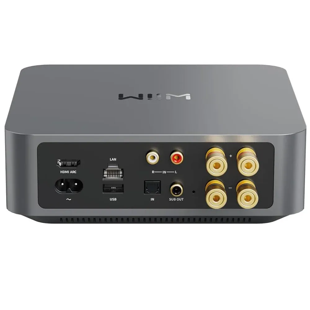 Amphion Argon0 + WiiM AMP + AudioQuest SLIP-DB 14/2