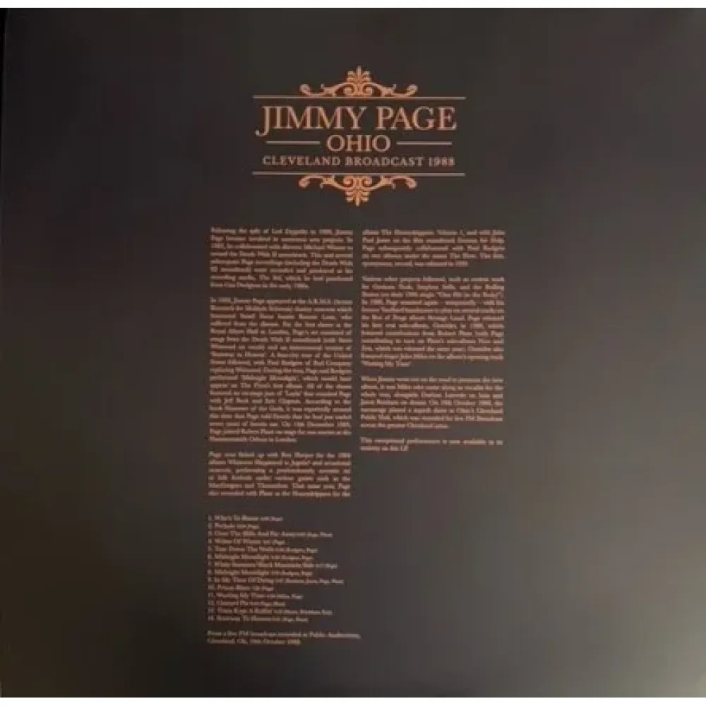 Jimmy Page – Ohio - 2LP