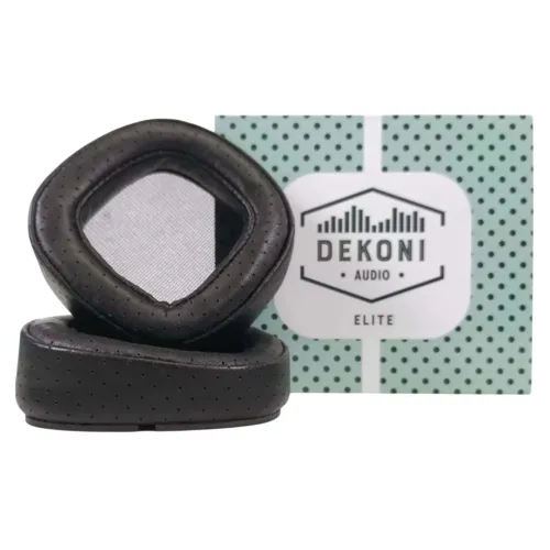 Dekoni Audio Elite Fenestrated Sheepskin Pads Abyss Diana Black