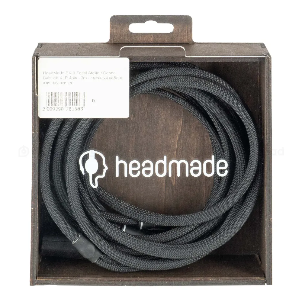 HeadMade EX-9 Focal Stellia, Denon XLR 4-pin 3m