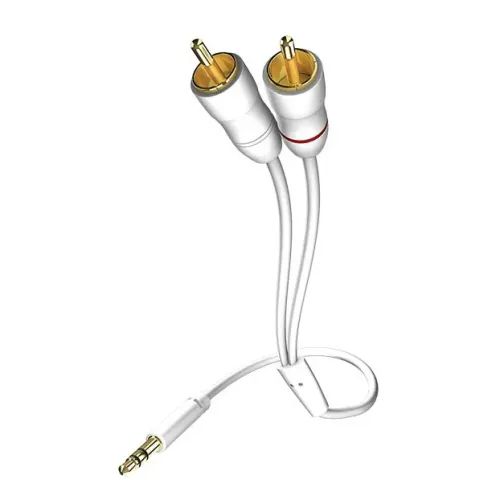 Inakustik Star MP3 Audio Cable, 3.5 Phone 2RCA 10 m