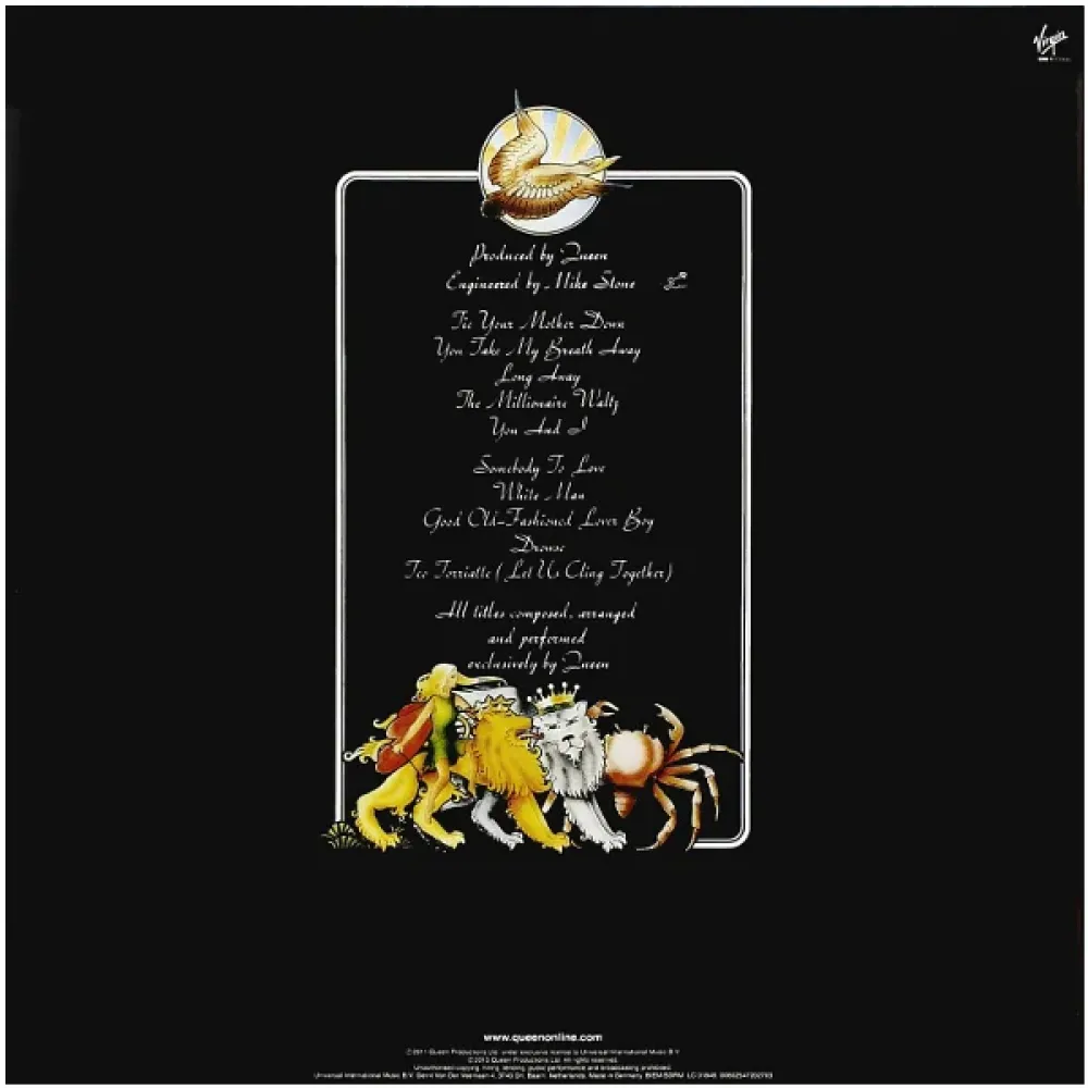 Queen – A Day At The Races LP