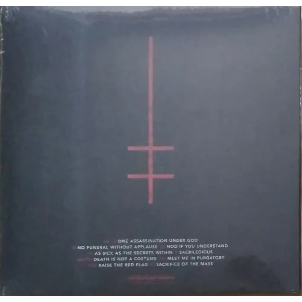 Marilyn Manson - One Assassination Under God (Chapter 1) - Pastel Pink With Blue Splatter LP