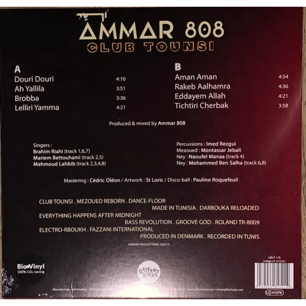 Ammar 808 – Club Tounsi - LP