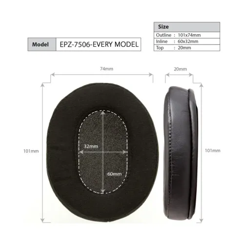 Dekoni Audio Choice Leather for Audio-Technica Series