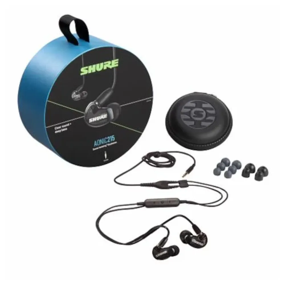Shure AONIC SE215DYBK+UNI-EFS Black