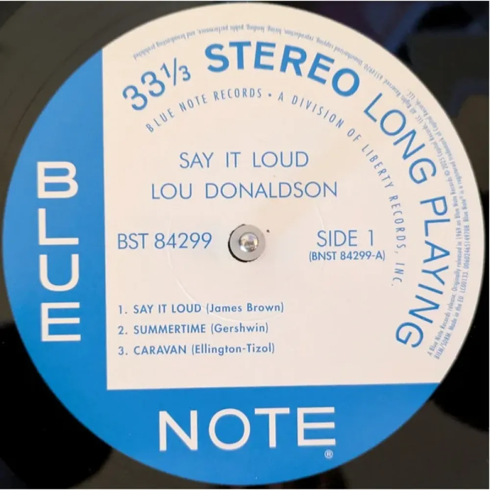 Lou Donaldson – Say It Loud! LP