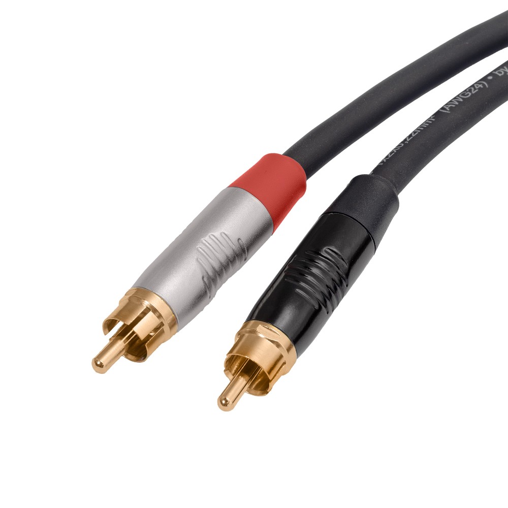 HeadMade Pro 2RCA - 2XLR-m Black 3m