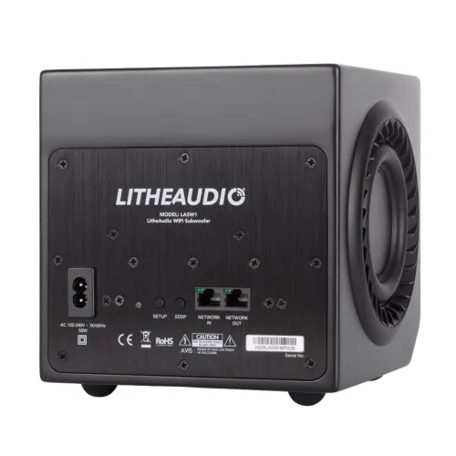 Lithe Audio Wireless Micro Sub Woofer Black
