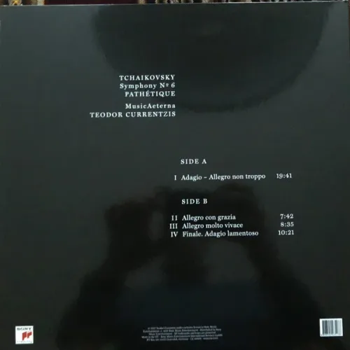 Tchaikovsky; MusicAeterna; Teodor Currentzis - Symphony NO 6 Pathetique