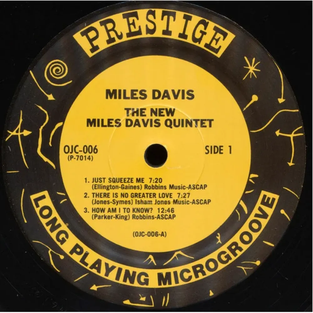 The New Miles Davis Quintet – Miles (Original Jazz Classics) LP