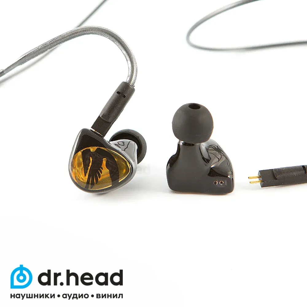 JH Audio Silver Dragon Cable By MOON AUDIO 2-pin 1.2m