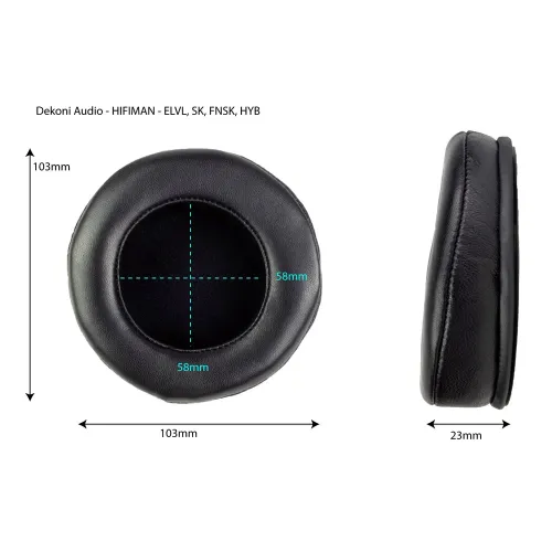 Dekoni Audio Fenesrated Sheepskin Ear Pad for Select HiFiMan Headphones