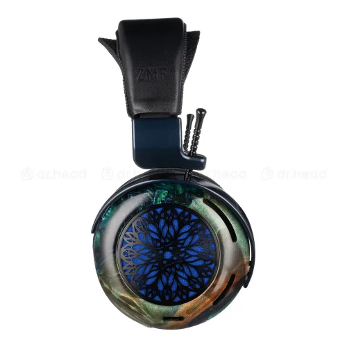 ZMF Atrium LTD Green Ish Leather 4-pin xlr ofc cable + 6.35mm