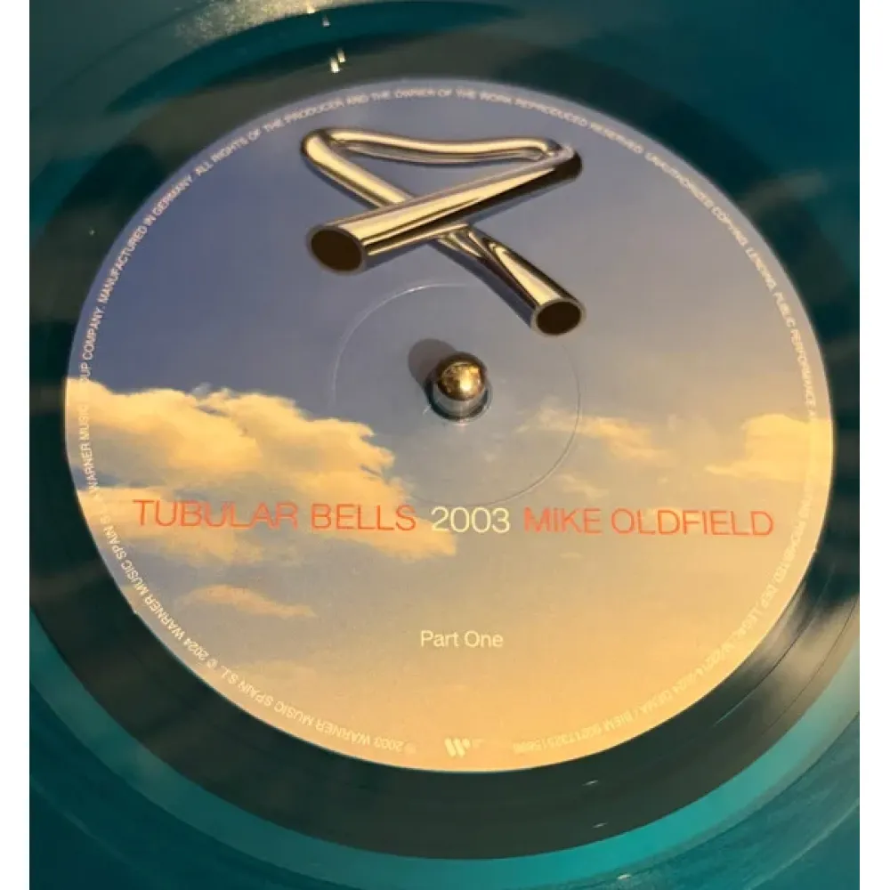 Mike Oldfield – Tubular Bells 2003 - Blue - LP