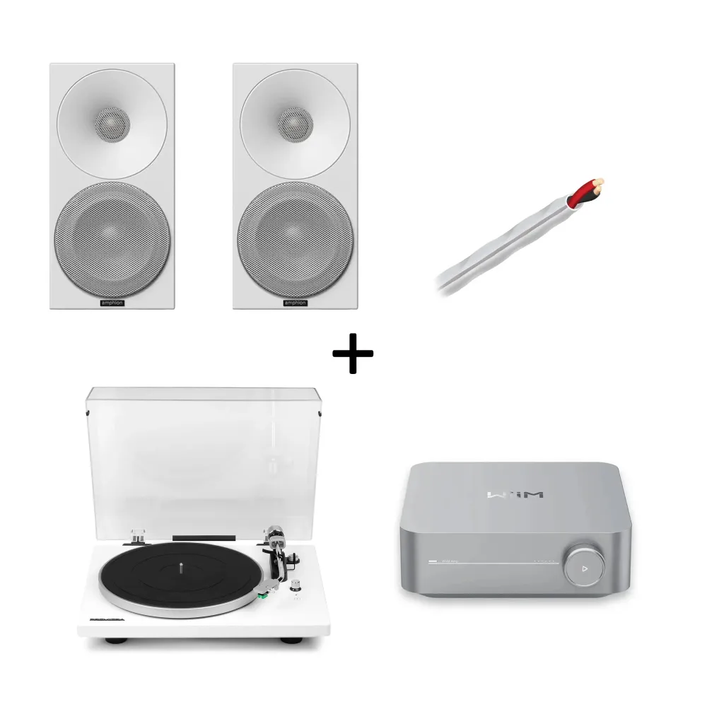 Premiera DELTA + Amphion Helium 410 + Wiim Amp + AudioQuest SLIP-DB 14/2