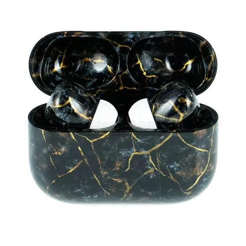 Apple AirPods Pro 2nd gen with MagSafe USB-C (2023) Black Marble Total Matte