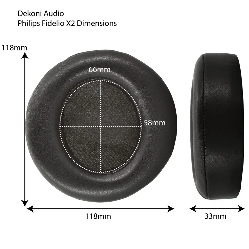 Dekoni Audio Choice Leather for Philips Fidelio X2