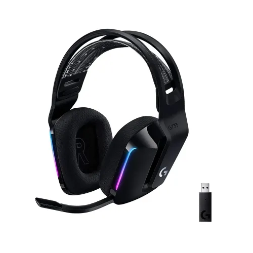 Logitech G733 RGB Headset Wireless Black