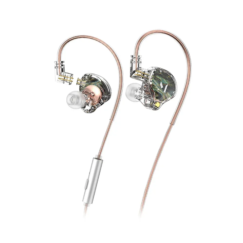 Music Public Kingdom IEM120M With Mic Transparent Copper