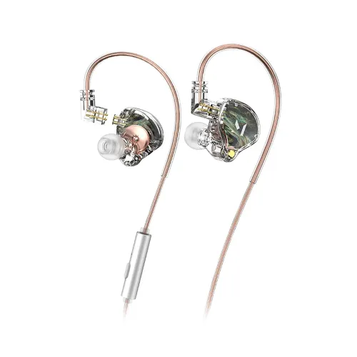 Music Public Kingdom IEM120M With Mic Transparent Copper
