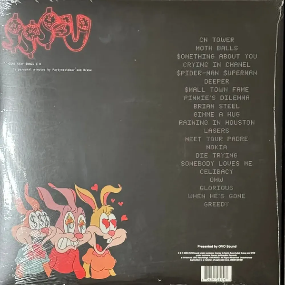 PARTYNEXTDOOR And Drake – $ome $exy $ongs 4U - Coloured - LP