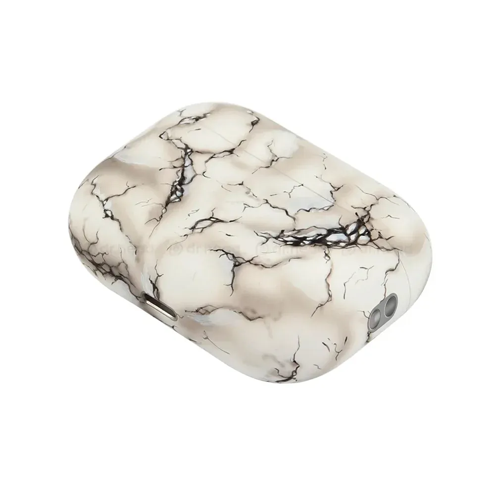 Apple AirPods Pro 2nd gen with MagSafe USB-C (2023) White Marble Matte