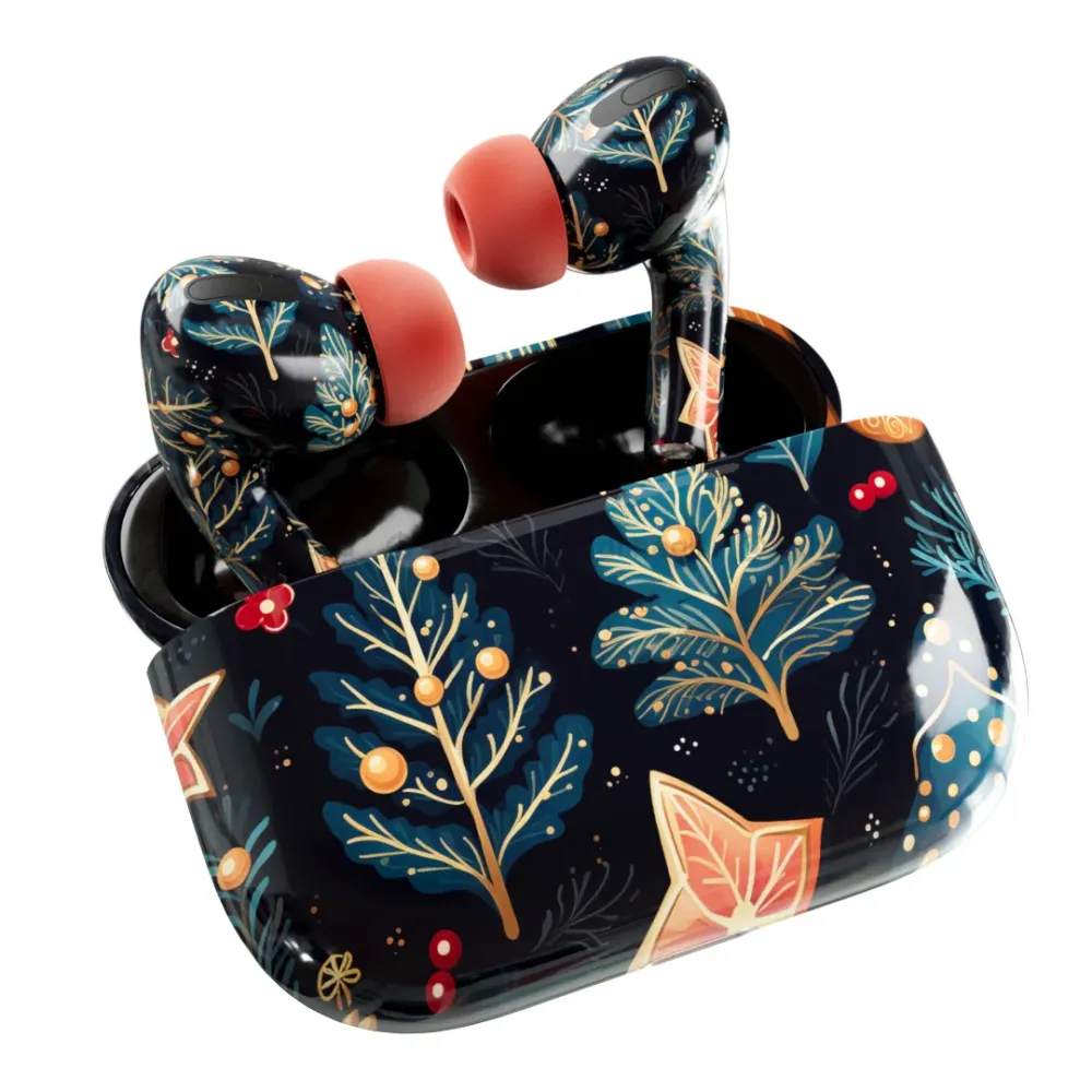 Apple AirPods Pro 2nd gen with MagSafe USB-C (2023) Festive Pine Forest Melody